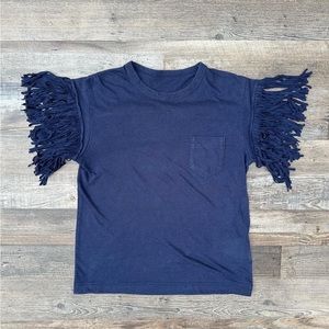 Sacai SS16 fringe tee